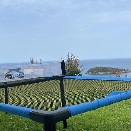 Luxury Villa Blue&Blanc Piscina A Sfioro Isola Diamante Ngoại thất bức ảnh